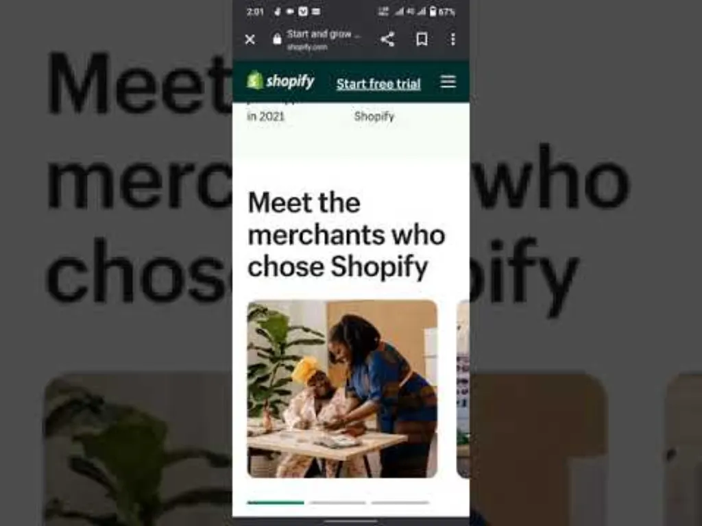 Build your store With Shopify on easy free trial create a store.