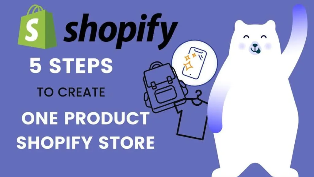 🔥How To Build One Product (Single) Shopify Store with 5 Simple Steps