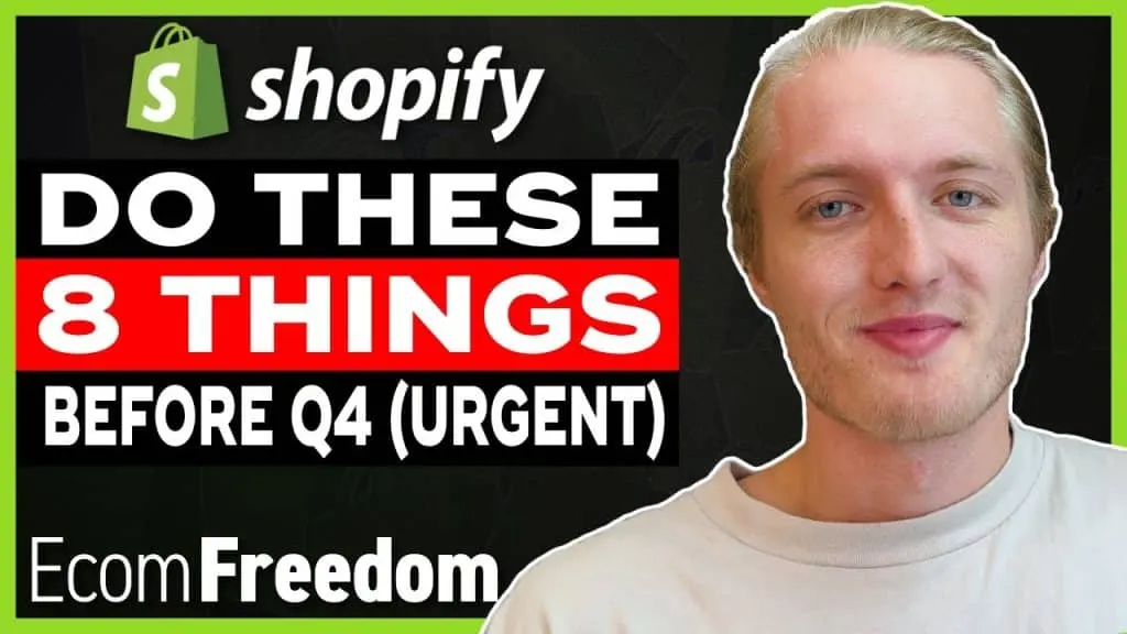 How To Maximize Q4 Sales On Shopify (My EXACT Strategy)