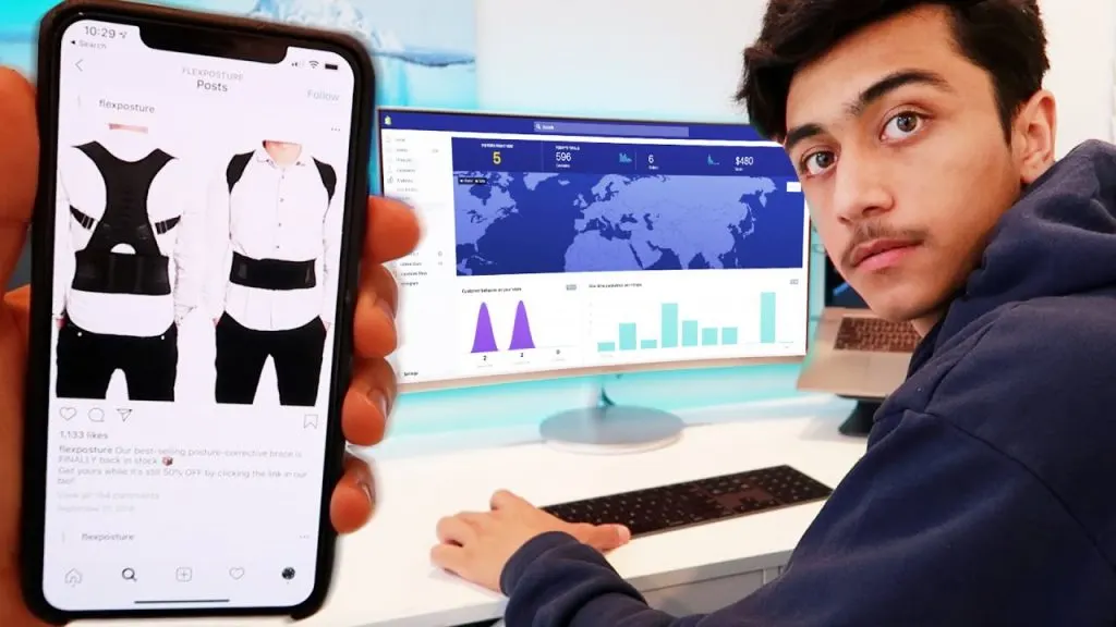 I Tried Selling Posture Correctors on Instagram.. (Shopify Dropshipping)