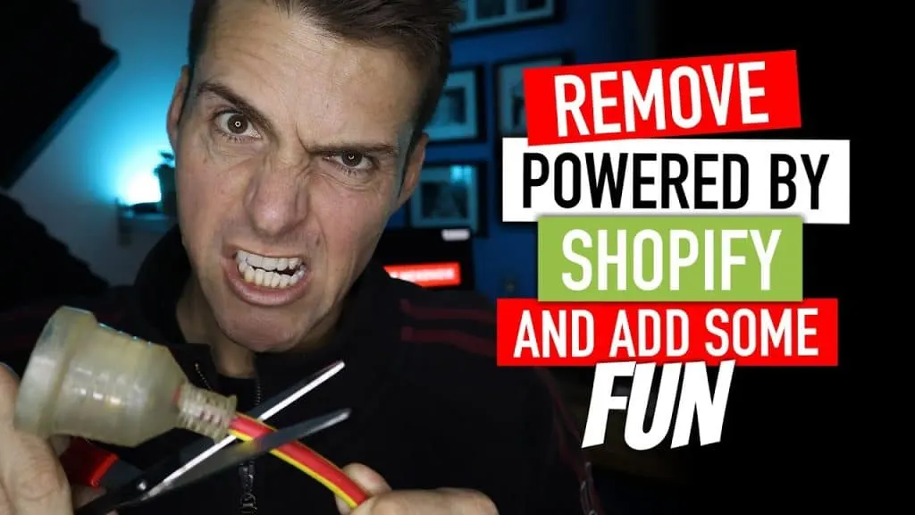 I removed the powered by Shopify in less than 60 seconds! This is how!