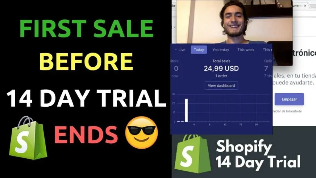 SALES BEFORE SHOPIFY FREE 14 DAY TRIAL - HOW TO DO IT