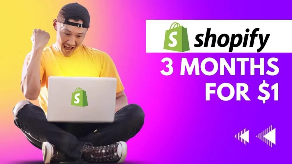 Shopify 3 Months free trial: Get Shopify For just $1