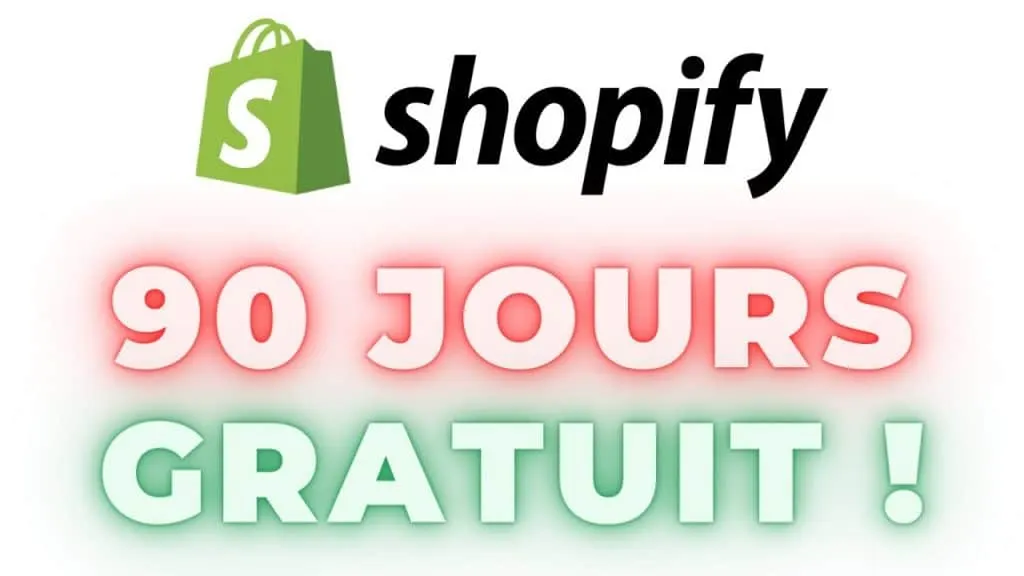 Shopify 90 jours : Essai Gratuit 90 Jours (3 Mois) LIEN SECRET !