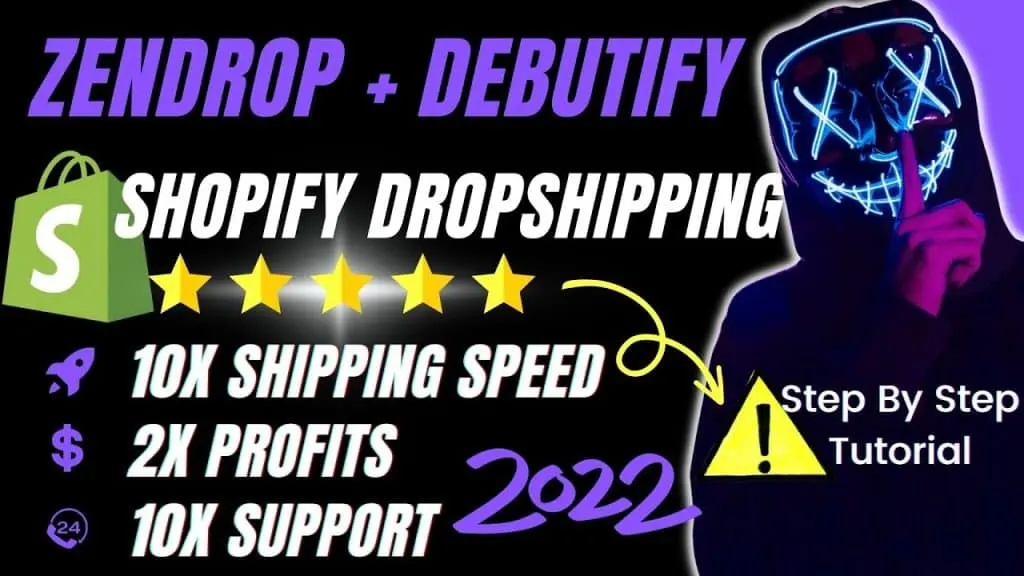 Shopify Debutify Dropshipping With ZENDROP Tutorial Step By Step