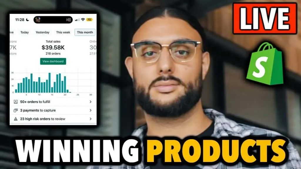 💸 Shopify Dropshipping FINDING WINNING NOVEMBER PRODUCTS LIVE With (THE ECOM KING)