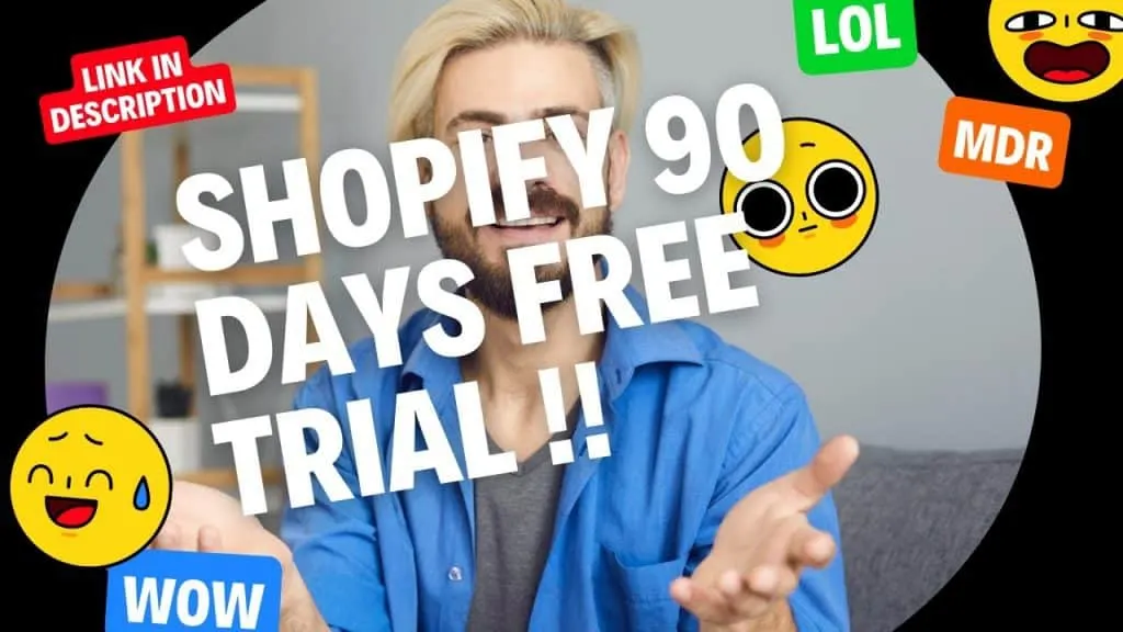 Shopify Free Trial 3 months or 90 days almost for free 1$ !