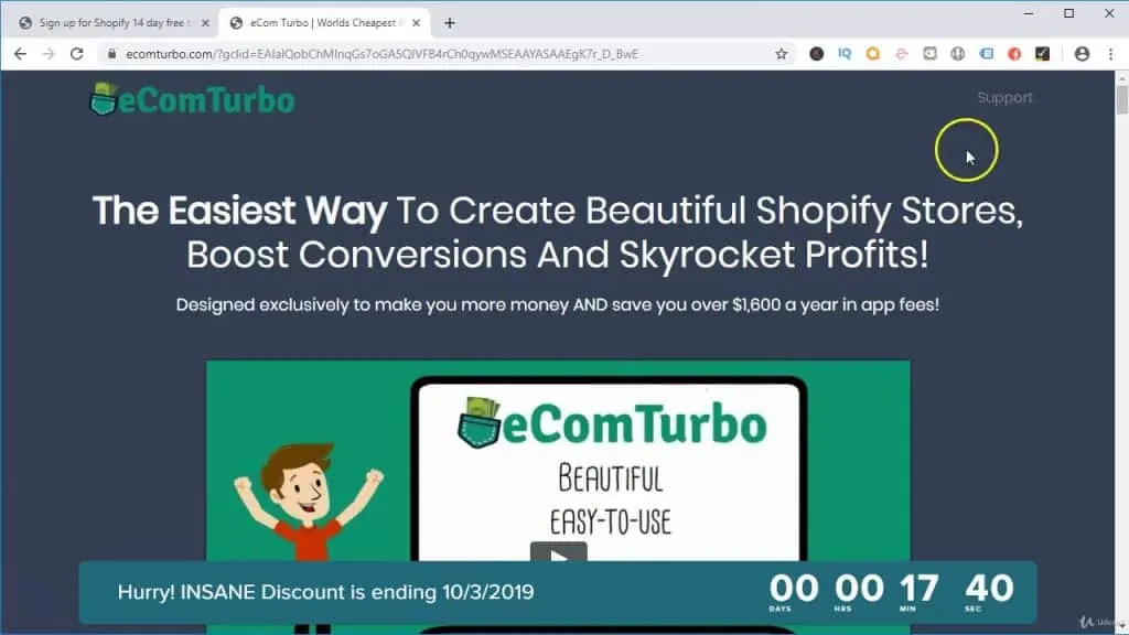 Shopify Free Trial & 500$ Worth Resources