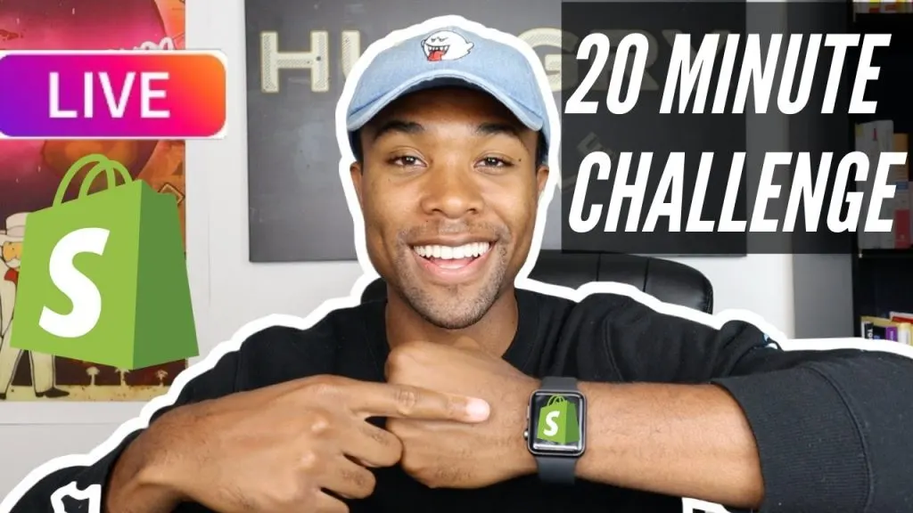 Creating A Shopify Dropshipping Business In 20 MINUTES LIVE