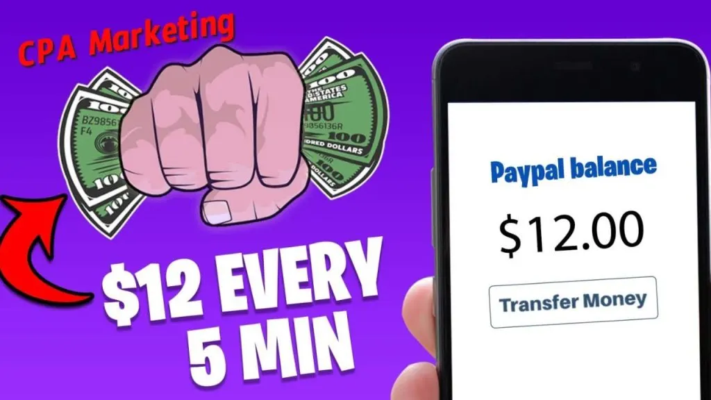 Earn $12 Every 5 Mins Using FREE CPA MARKETING Website! (Make Money Online With CPA Marketing 2023)