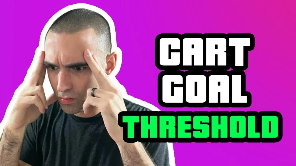 HOW TO ADD CART GOAL THRESHOLD TO SHOPIFY CART | SHOPIFY TUTORIAL 2022