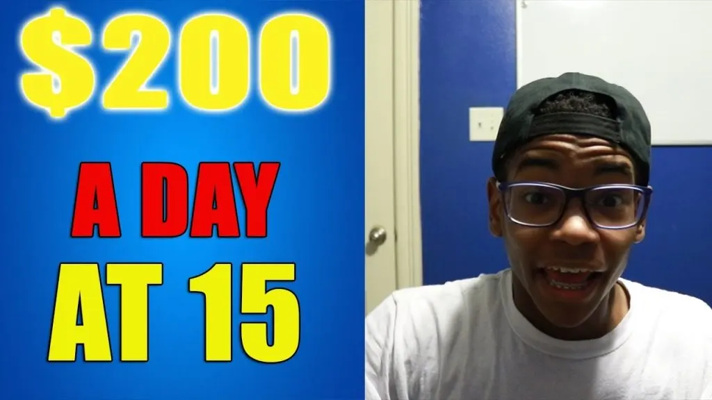 How To Make 200$ A Day At 15 Years Old (Broke Beginner)