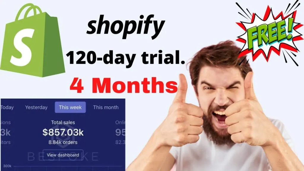 How To get Shopify 4 Months Free Trial ! إشتراك شوبفاي 4 أشهر مجانا