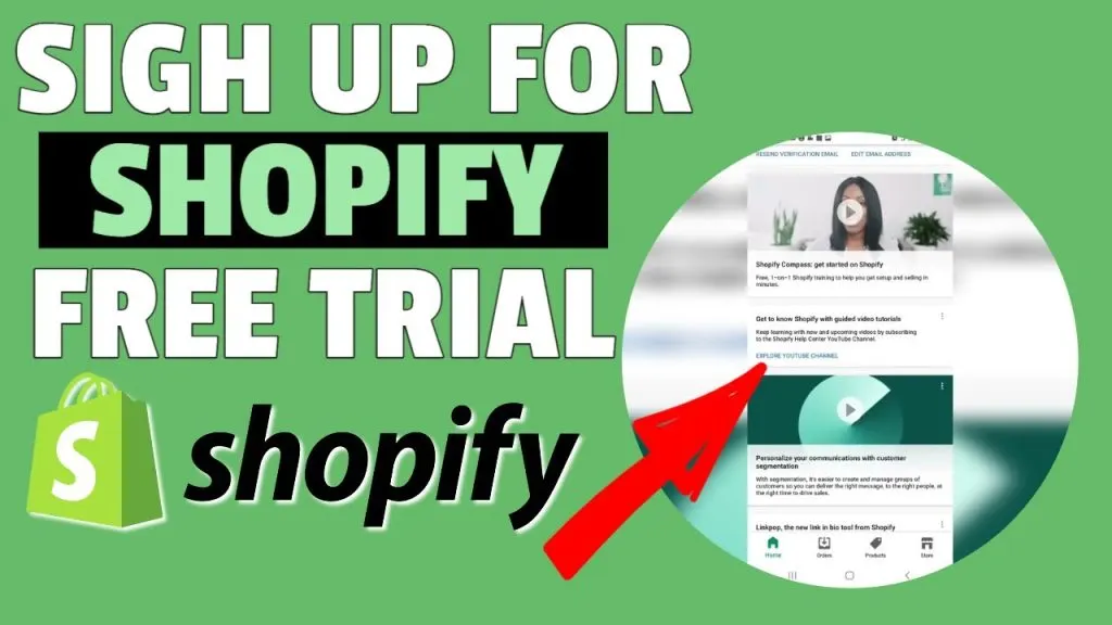 How to sign up for a free trial on Shopify | Completely Free