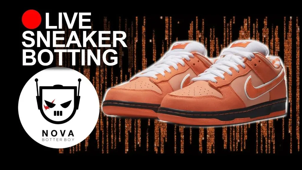 🔴LIVE - SB Dunk Low Concepts Orange Lobster - Sneaker Botting