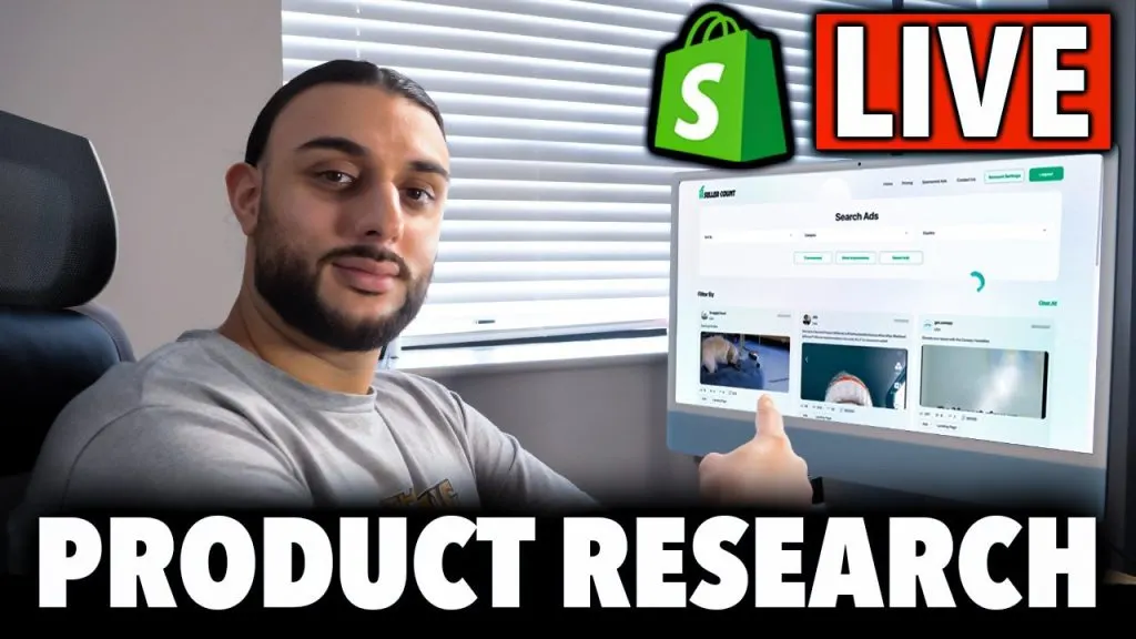 Shopify Dropshipping FEBRUARY LIVE PRODUCT RESEARCH With THE ECOM KING