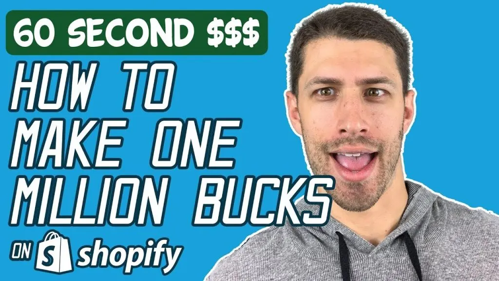 Shopify For Beginners - How To Make One Million Dollars Explained In 60 Seconds (HACKS)