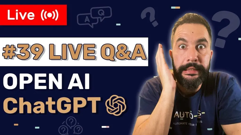 #39 Bi-Weekly Live Q&A - Dropshipping With A.I. (ChatGPT) - PART 2