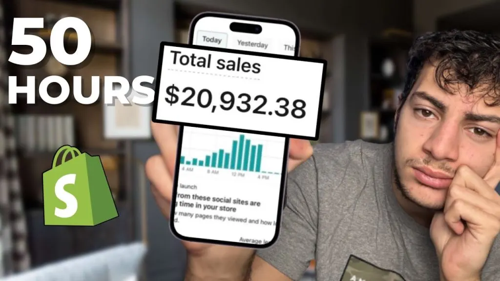 50 Hour Shopify Dropshipping Challenge With $50