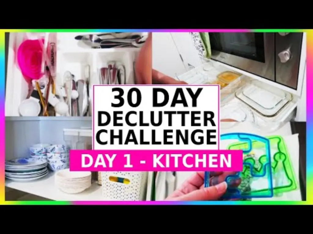 DAY 1 - 30 Day Declutter Challenge - KITCHEN DECLUTTER