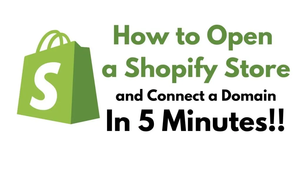 How to Create a Store and add a Domain in Shopify 2022