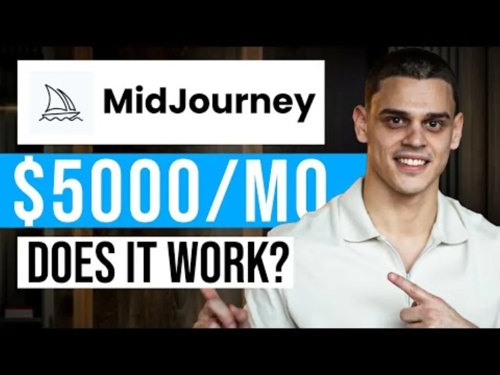 NEW Way To Make Money MidJourney In 2023 (Stock Footage)