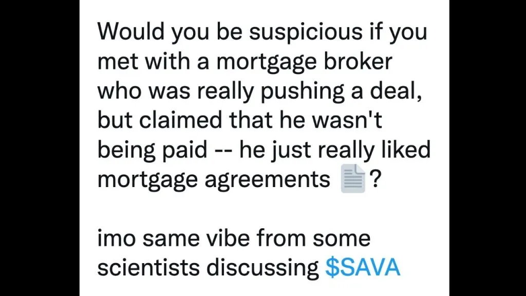 $SAVA Short Motion is Unmoving, 7 Testimonials...IRBT Works Regardless of the Market.