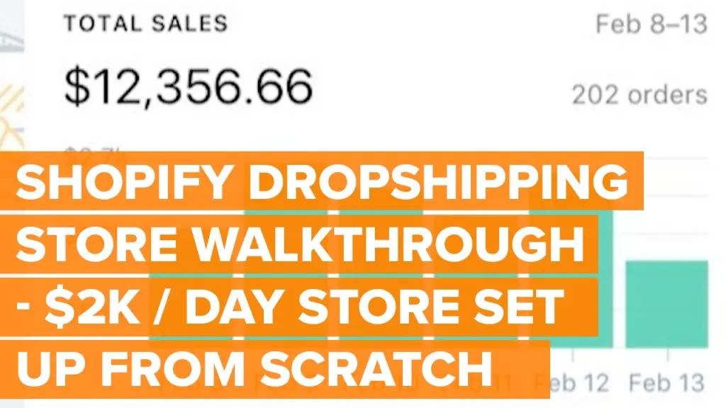 Shopify Drop Ship Store Walkthrough | $2k / Day Store Set Up From Scratch | eCom Dudes