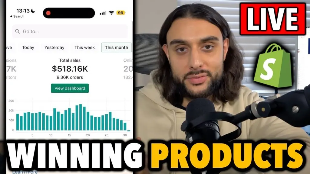 ⭐️ Shopify Dropshipping FINDING WINNING PRODUCTS FOR JANUARY 2023 LIVE With (THE ECOM KING)