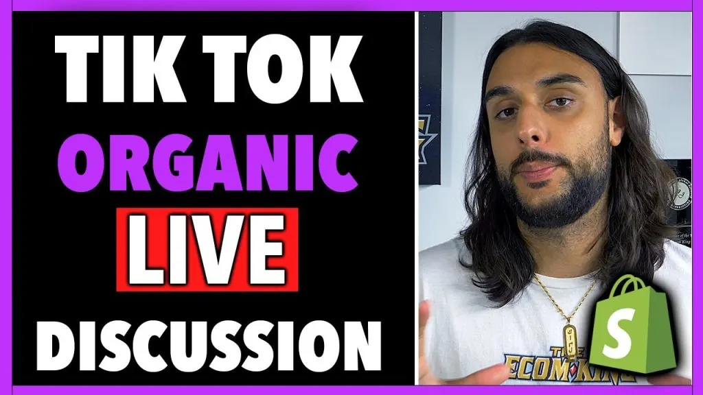 Shopify Dropshipping LIVE TikTok Organic Blueprint (THE ECOM KING JULY 2022)