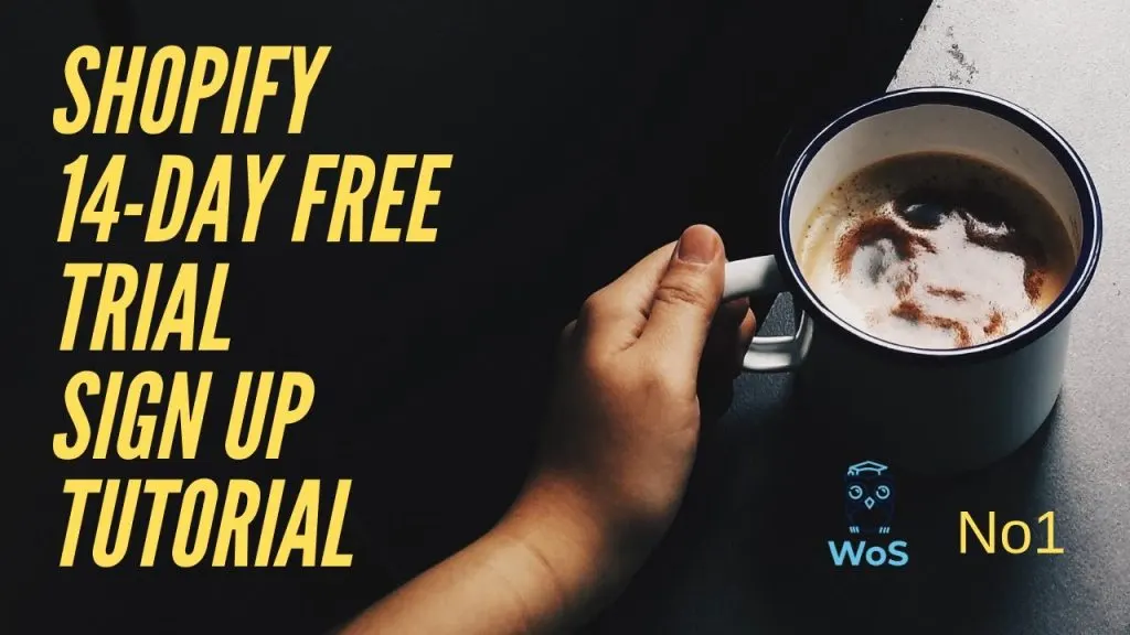 Shopify tutorial No1 | Sign up for Shopify 14-day free trial tutorial 2019/2020