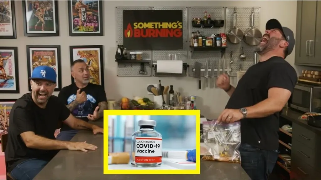 Something’s Burning - Sam Tripoli and Eddie Bravo Like Shawarma and Conspiracy Theories