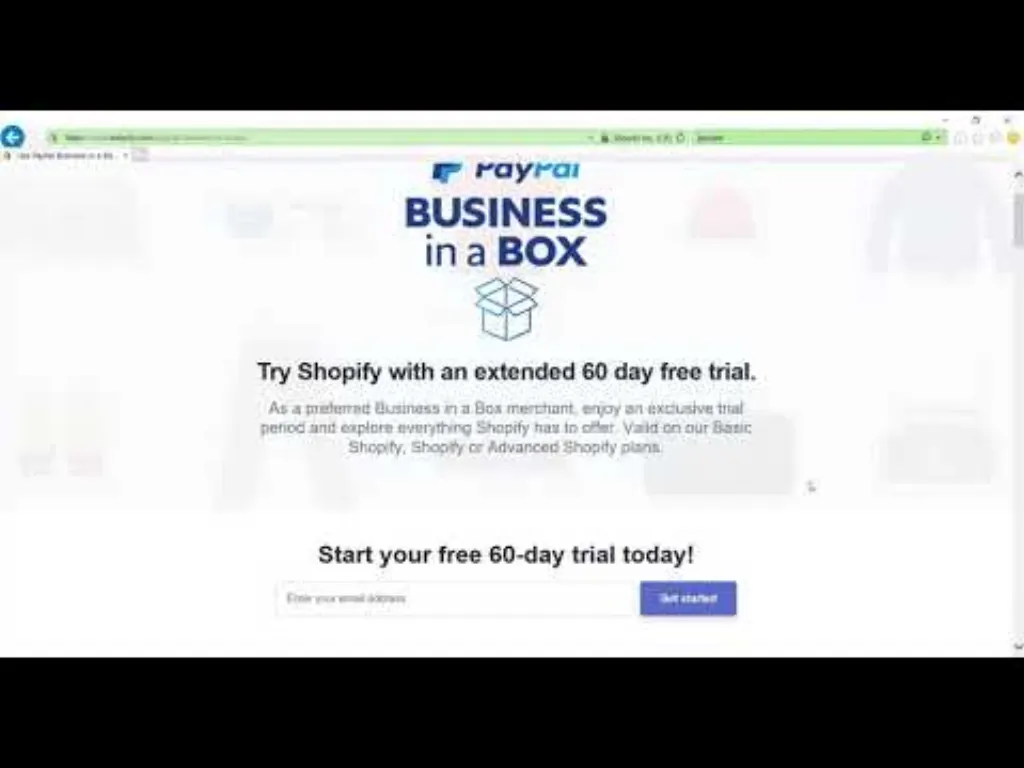 comment bénéficier deux Mois Gratuit Shopify
