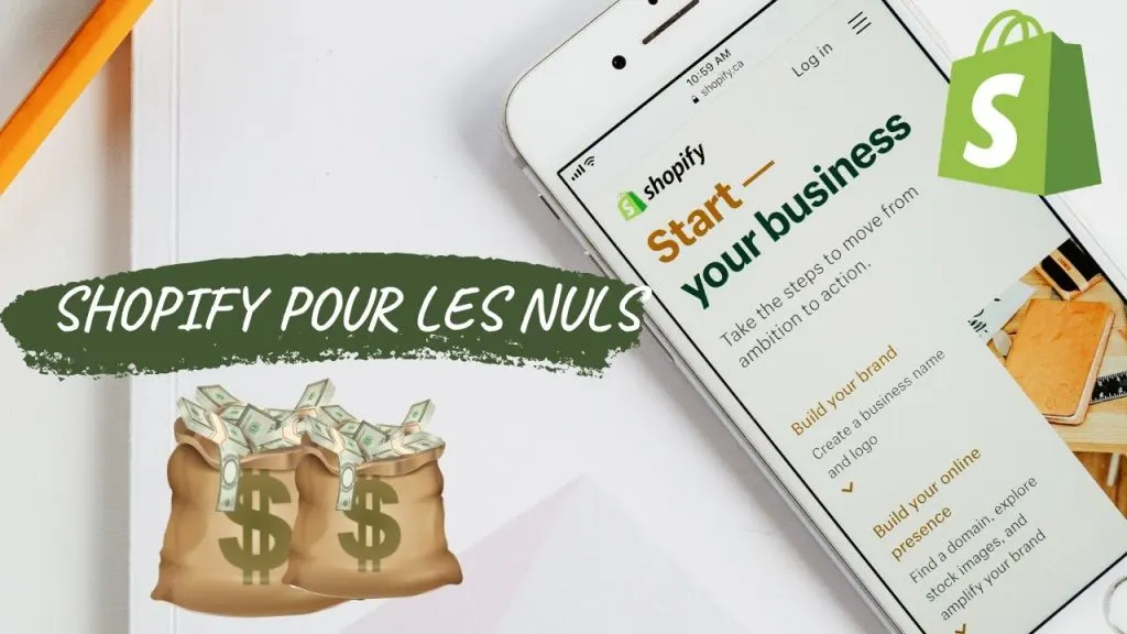 #1 SHOPIFY - COMMENT CRÉER UNE BOUTIQUE EN LIGNE AVEC SHOPIFY POUR LES NULS + 90 JOURS D'ESSAI