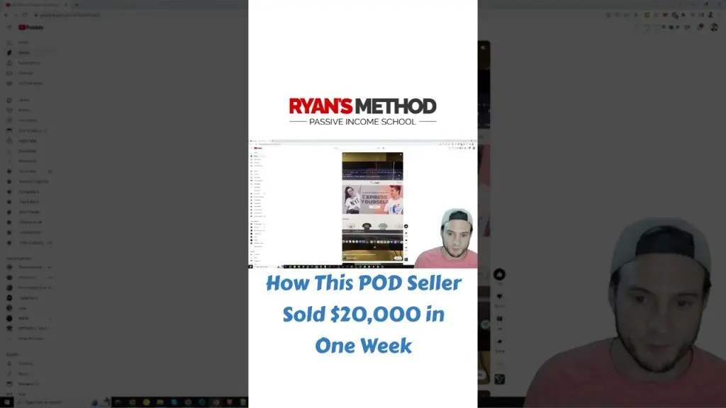 This Print on Demand Seller Sold $20K in One Week #shorts