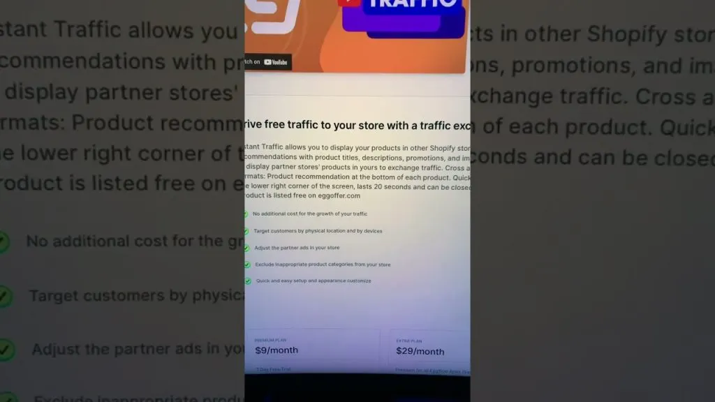 Free Traffic for Shopify #shopify #shorts