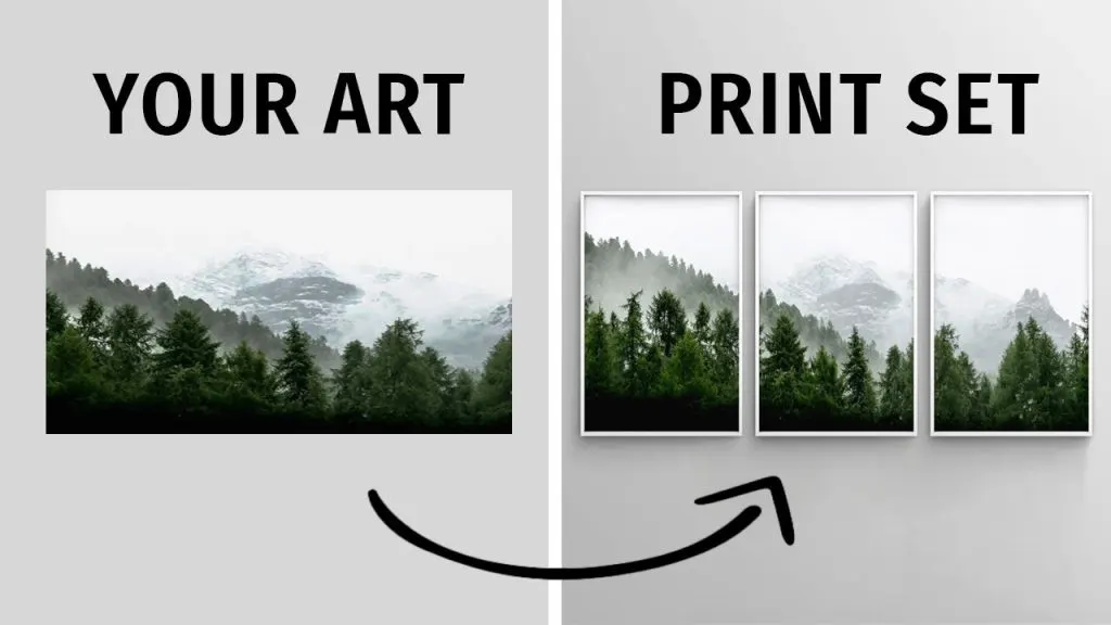 How to Turn Your Single Art Print Into ANY Wall Art Set