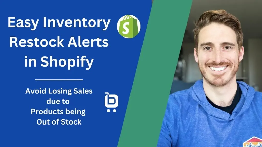 How to set up INVENTORY RESTOCK REMINDERS in Shopify