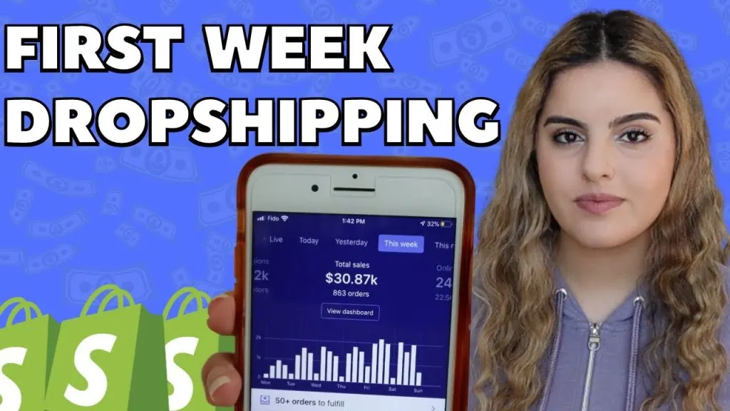 I Tried Shopify Dropshipping For 1 Week (From Scratch)