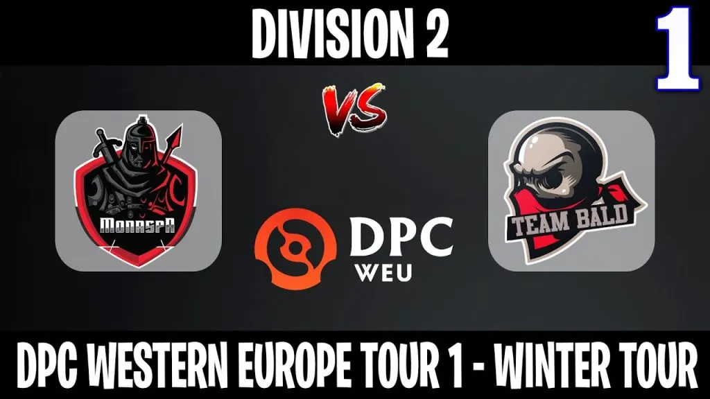 Monaspa vs Team Bald Game 1 | Bo3 | DPC WEU 2023 Winter Tour 1 Division 2 | Spotnet Dota 2