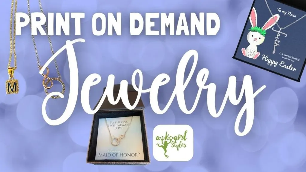 Print on Demand Jewelry- Awkward Styles Necklaces Review