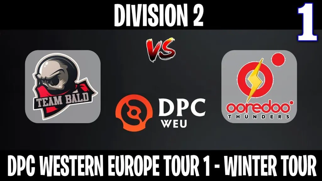 Team Bald vs Ooredoo Thunders Game 1 | Bo3 | DPC WEU 2023 Winter Tour 1 Division 2 | Spotnet Dota 2
